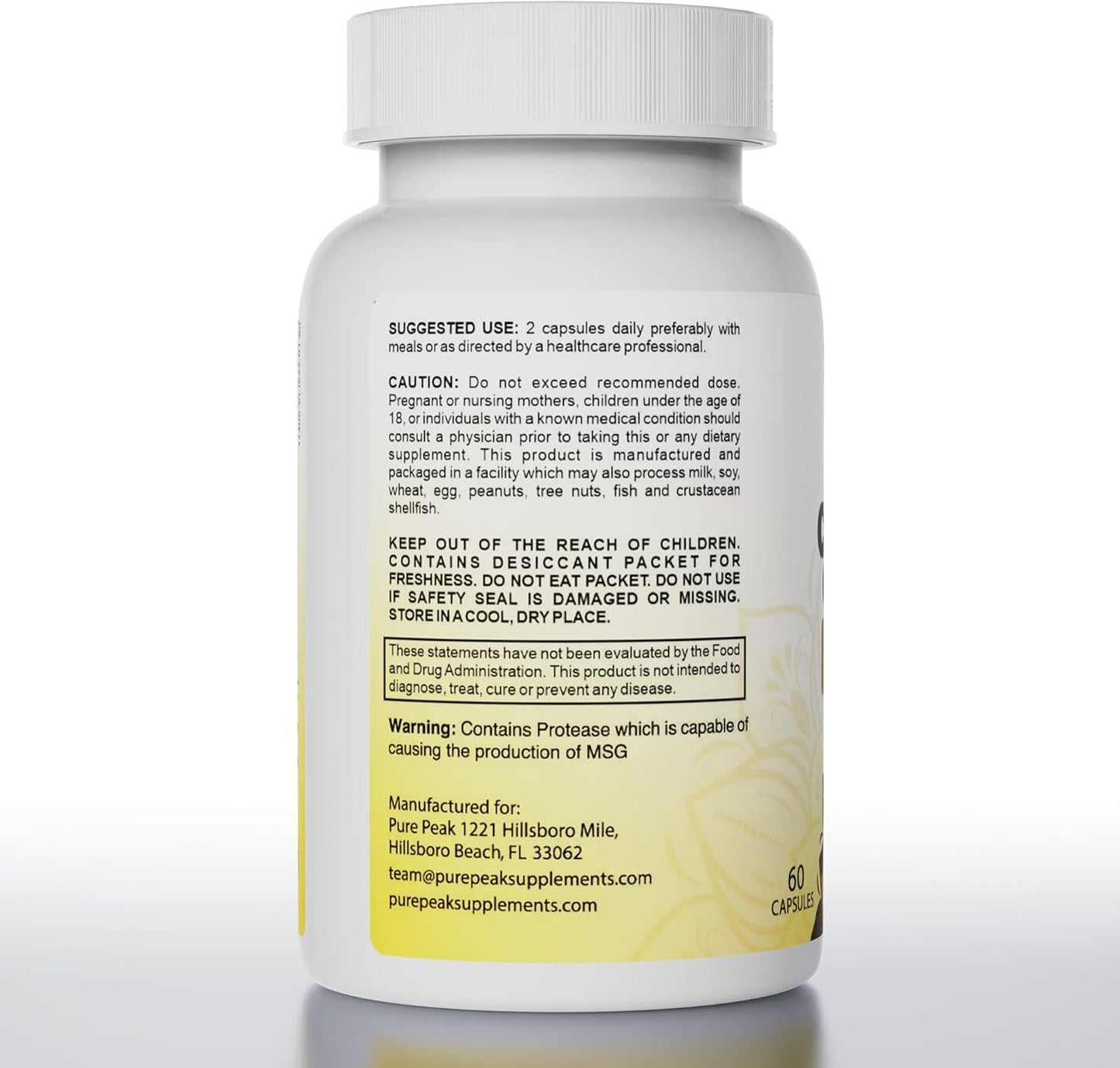 Candida Cleanse - Gut & Colon Support (60 Capsules)